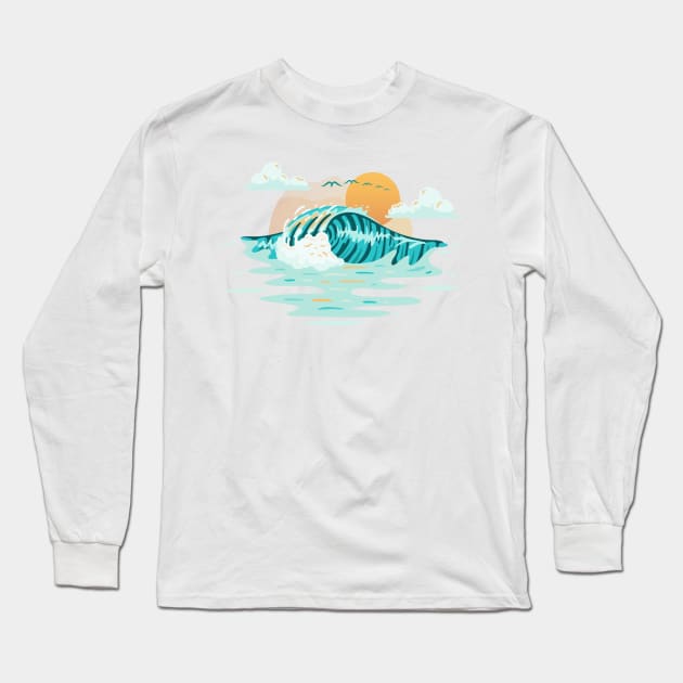 pipeline Long Sleeve T-Shirt by zachroszczewski